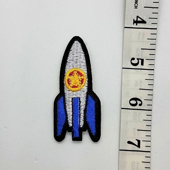 🎈5/$10🎈 PINS..PATCHES..CROC CHARMS..rocket..  - Picture 1 of 1